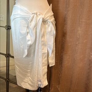 Sage White Swim Sarong